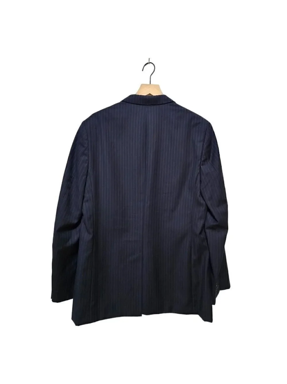 Banana Republic Navy Pinstripe Modern Fit Single Breasted Blazer Sz 42R